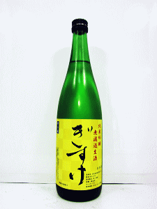 ぎすけ 純米吟醸 露葉風 無濾過生酒 30BY原料米	露葉風	精米歩合	60％ 日本酒度		酸度	 アルコール度	15.度	酵母	奈良うるはし酵母